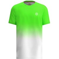 BIDI BADU Crew Tennisshirt Herren NGNWH - neon green, white XS von BIDI BADU
