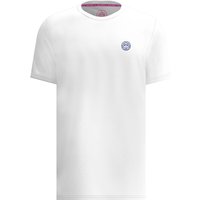 BIDI BADU Crew Tennisshirt Herren WH - white XS von BIDI BADU