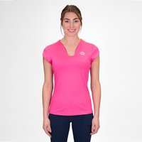 BIDI BADU Crew V-Neck T-Shirt Damen in pink, Größe: XS von BIDI BADU