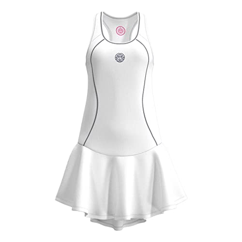 BIDI BADU Damen Crew Dress - White, Größe:S von BIDI BADU