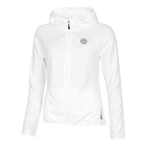 BIDI BADU Damen Crew Jacket - White, Größe:M von BIDI BADU