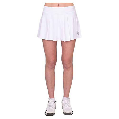 BIDI BADU Damen Crew Wavy Skort - White, Größe:S von BIDI BADU