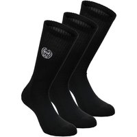 BIDI BADU Don Carlito Crew Move Tennissocken 3er Pack in schwarz, Größe: 47-50 BIDI BADU Don Carlito Crew Move Tennissocken 3er Pack in schwarz, Größe: 47-50 von BIDI BADU
