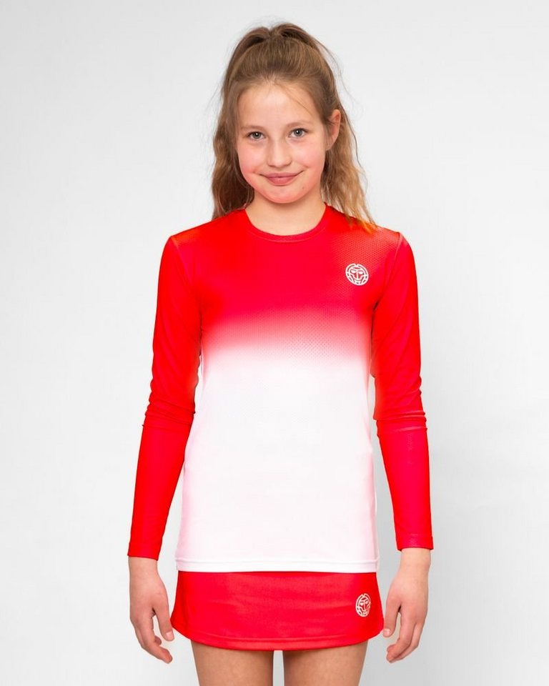 BIDI BADU Langarmshirt Crew Longsleeve für Mädchen in rot von BIDI BADU