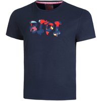 BIDI BADU Wild Arts Chill T-Shirt Herren in dunkelblau, Größe: XL von BIDI BADU