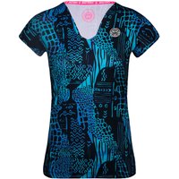 Bidi Badu Bella 2.0 Tech V-neck T-shirt Damen Blau - Xs Bidi Badu Bella 2.0 Tech V-neck T-shirt Damen Blau - Xs von BIDI BADU