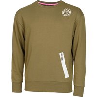 Bidi Badu Chill Crew Sweatshirt Herren Oliv - S Bidi Badu Chill Crew Sweatshirt Herren Oliv - S von BIDI BADU