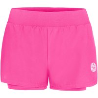 Bidi Badu Crew 2in1 Shorts Damen Pink Bidi Badu Crew 2in1 Shorts Damen Pink von BIDI BADU