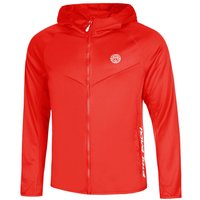 Bidi Badu Crew Hood Trainingsjacke Herren Rot - S Bidi Badu Crew Hood Trainingsjacke Herren Rot - S von BIDI BADU