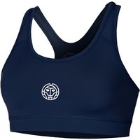 Bidi Badu Crew Medium Support Sport-bh Damen Dunkelblau - S Bidi Badu Crew Medium Support Sport-bh Damen Dunkelblau - S von BIDI BADU
