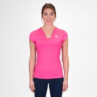 Bidi Badu Crew V-neck T-shirt Damen Pink Bidi Badu Crew V-neck T-shirt Damen Pink von BIDI BADU