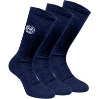 Bidi Badu Don Carlito Crew Move Tennissocken 3er Pack Dunkelblau - 39-42 von BIDI BADU