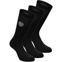 Bidi Badu Don Carlito Crew Move Tennissocken 3er Pack Schwarz - 39 42 von BIDI BADU