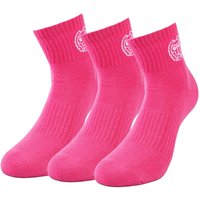 Bidi Badu Gila Ankle Tech Sportsocken 3er Pack Pink Bidi Badu Gila Ankle Tech Sportsocken 3er Pack Pink von BIDI BADU