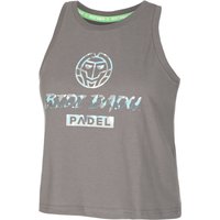 Bidi Badu Good Vibes Logo Chill Tank-top Damen Grau - L Bidi Badu Good Vibes Logo Chill Tank-top Damen Grau - L von BIDI BADU