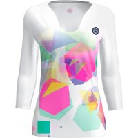 Bidi Badu Kaleido V-neck Longsleeve Damen von BIDI BADU