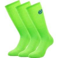 Bidi Badu Matayo Crew Tech Sportsocken 3er Pack Herren Neongrün von BIDI BADU