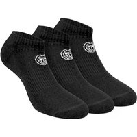 Bidi Badu No Party Show Move Tennissocken 3er Pack Schwarz - 31 34 von BIDI BADU