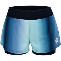 Bidi Badu Spectrum 2in1 Printed Shorts Damen Dunkelblau - L Bidi Badu Spectrum 2in1 Printed Shorts Damen Dunkelblau - L von BIDI BADU