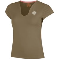 Bidi Badu Spectrum V-neck T-shirt Damen Braun von BIDI BADU