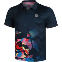 Bidi Badu Wild Arts Polo Herren Dunkelblau - M von BIDI BADU