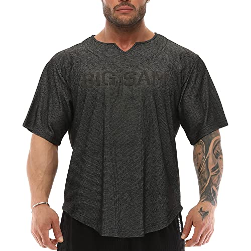 BIG SM SPORTSWEAR MUSCLEWEAR Ragtop Rag Top Sweater T-Shirt Bodybuilding 3332-ANTHRACITE XXL von BIG SM SPORTSWEAR MUSCLEWEAR