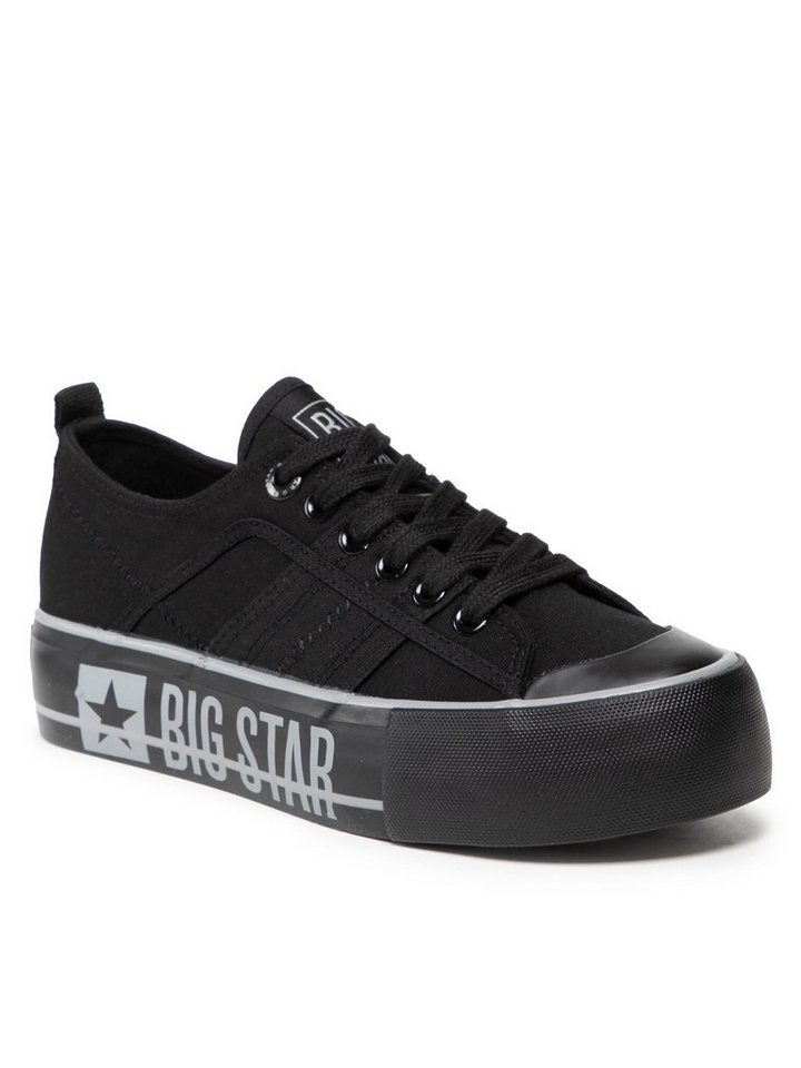 BIG STAR Sneakers aus Stoff JJ274053 Black Sneaker von BIG STAR