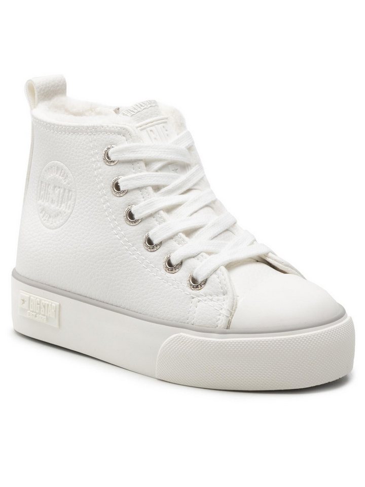 BIG STAR Sneakers aus Stoff KK374227 White Sneaker von BIG STAR