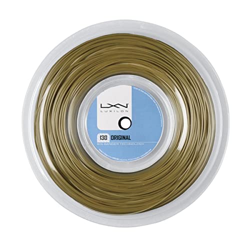 Luxilon Unisex Tennissaite Original 130, braun, 200 Meter Rolle, 1,30 mm, WRZ990900AMB Luxilon Unisex Tennissaite Original 130, braun, 200 Meter Rolle, 1,30 mm, WRZ990900AMB von Luxilon
