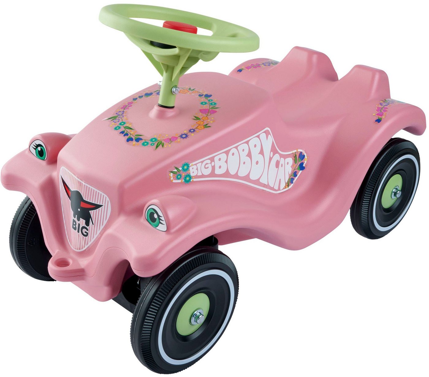 BIG Rutscherauto BIG Bobby Car Classic Flower, Made in Germany BIG Rutscherauto BIG Bobby Car Classic Flower, Made in Germany von BIG