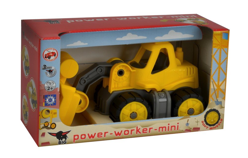 BIG Spielzeug-Radlader Indoor / Outdoor Fahrzeug Power Worker Mini Radlader 800055803 BIG Spielzeug-Radlader Indoor / Outdoor Fahrzeug Power Worker Mini Radlader 800055803 von BIG