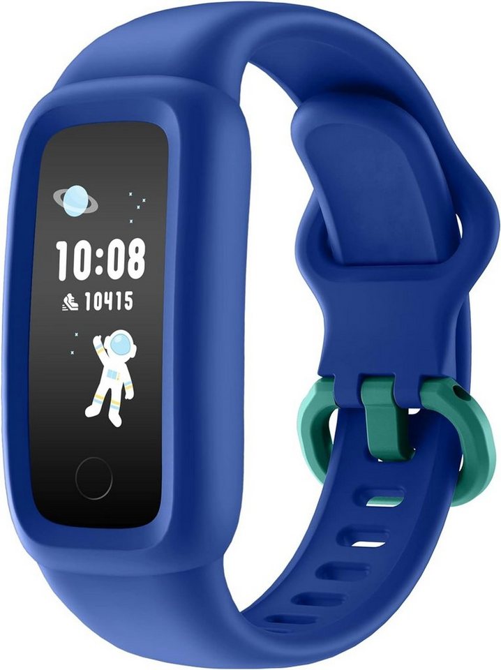BIGGERFIVE Fitnessband (Android iOS), Fitness Tracker Uhr für Kinder Schrittzähler Pulsuhr Aktivitätstracker von BIGGERFIVE