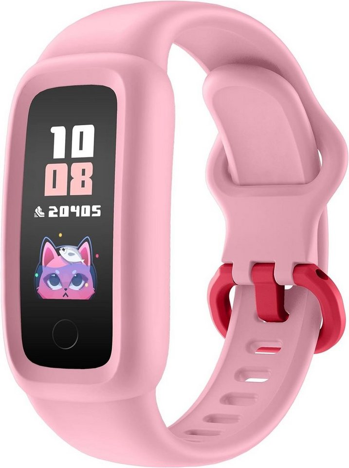 BIGGERFIVE Smartwatch (Android iOS), Fitness Tracker Uhr für Kinder Schrittzähler Pulsuhr Aktivitätstracker von BIGGERFIVE