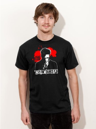 BIGTIME.de T-Shirt Fight Club Tyler Durden Film Shirt E34 - Gr. S von BIGTIME.de