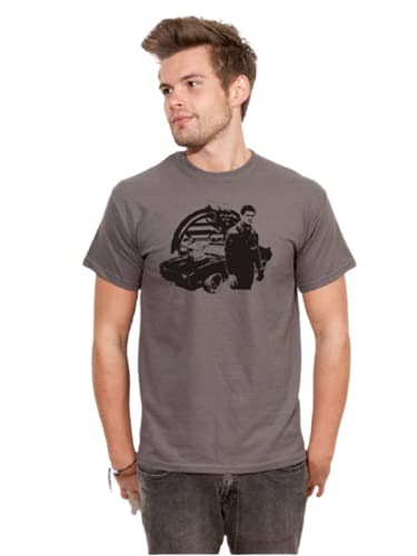 BIGTIME.de T-Shirt Mel Gibson Mad Max Shirt dunkelgrau E66 - Gr. XL von BIGTIME.de