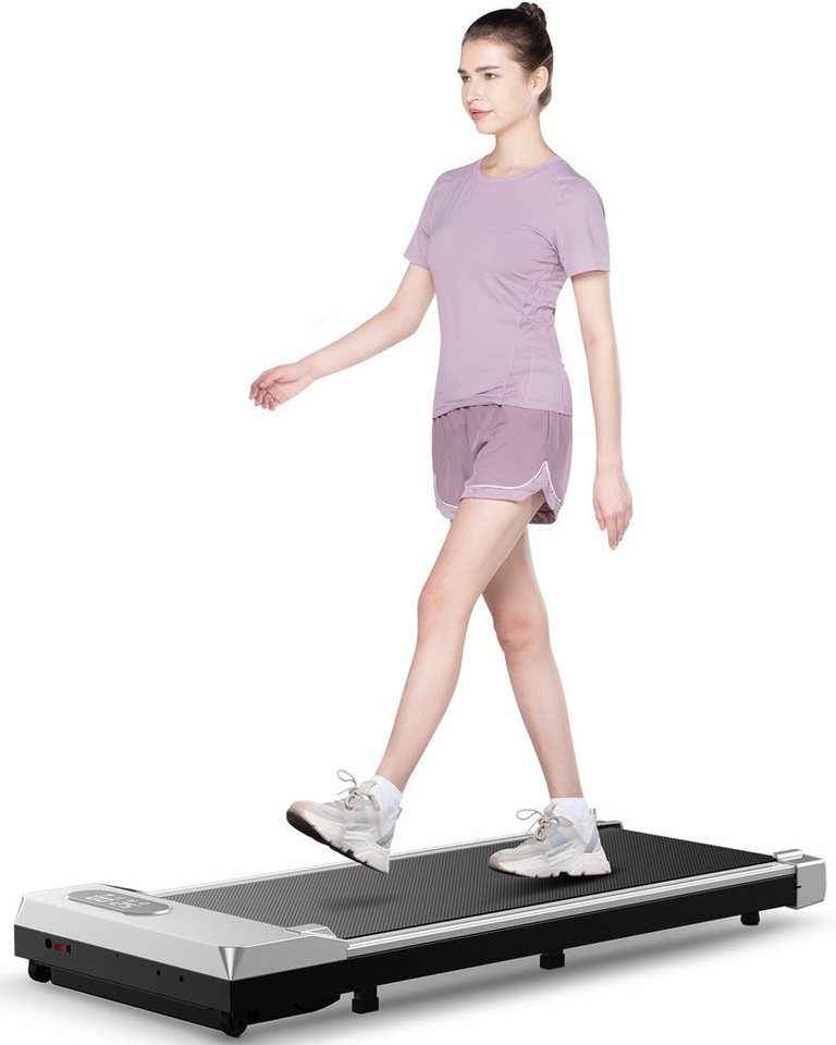 BIGZZIA Laufband Walking Pad - Laufbänder für Zuhause - Motor Leiser Leistungsstärkerer, 95% vormontiert - mit Hochstgeschwindigkeit 8 km/h - mit LED-Display BIGZZIA Laufband Walking Pad - Laufbänder für Zuhause - Motor Leiser Leistungsstärkerer, 95% vormontiert - mit Hochstgeschwindigkeit 8 km/h - mit LED-Display von BIGZZIA