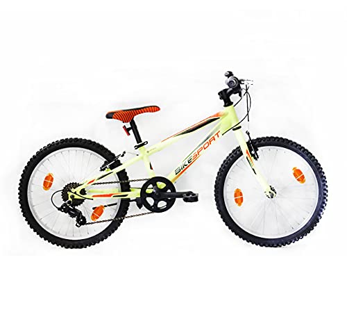 Bikesport Rocky 20 Zoll Mountainbike Gang Mädchen - Fahrrad, Jungen- Fahrrad, geeignet ab 110-135 cm von BIKE SPORT LIVE ACTIVE
