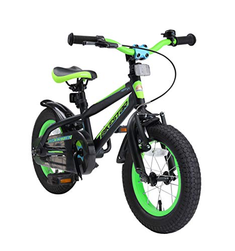 BIKESTAR Kinderfahrrad 12 Zoll für Mädchen und Jungen ab 3-4 Jahre | 12er Kinderrad Mountainbike | Fahrrad für Kinder Schwarz & Grün | Risikofrei Testen BIKESTAR Kinderfahrrad 12 Zoll für Mädchen und Jungen ab 3-4 Jahre | 12er Kinderrad Mountainbike | Fahrrad für Kinder Schwarz & Grün | Risikofrei Testen von BIKESTAR