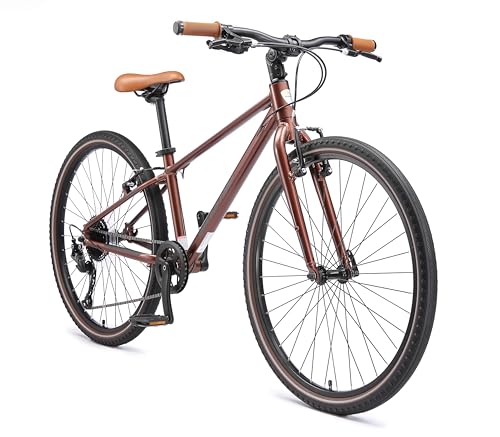 BIKESTAR Leichtgewicht 10 kg City Bike Stadt Fahrrad Aluminium | 26 Zoll 9 Gang Shimano Schaltung Ultra Leicht | Kupfer BIKESTAR Leichtgewicht 10 kg City Bike Stadt Fahrrad Aluminium | 26 Zoll 9 Gang Shimano Schaltung Ultra Leicht | Kupfer von BIKESTAR