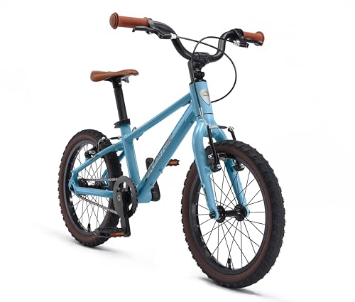 BIKESTAR Leichtgewicht 6 kg Kinder Fahrrad Aluminium ab 4 Jahre | 16 Zoll mit Bremse für Jungen und Mädchen | Blau von BIKESTAR