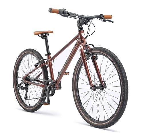 BIKESTAR Leichtgewicht 9 kg Kinder Jugend Fahrrad Aluminium ab 8-9 Jahre | 24 Zoll 8 Gang Shimano Schaltung Ultra Leicht | Kupfer BIKESTAR Leichtgewicht 9 kg Kinder Jugend Fahrrad Aluminium ab 8-9 Jahre | 24 Zoll 8 Gang Shimano Schaltung Ultra Leicht | Kupfer von BIKESTAR