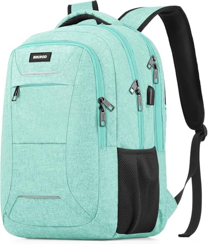 BIKROD Rucksack Herren, Schulrucksack Jungen Teenager, 15.6 Zoll Laptoptasche mit USB Ladeanschluss, Arbeit Reisen Wasserdicht Rucksack mit Anti Diebstahl Tasche, 20-30 L von BIKROD