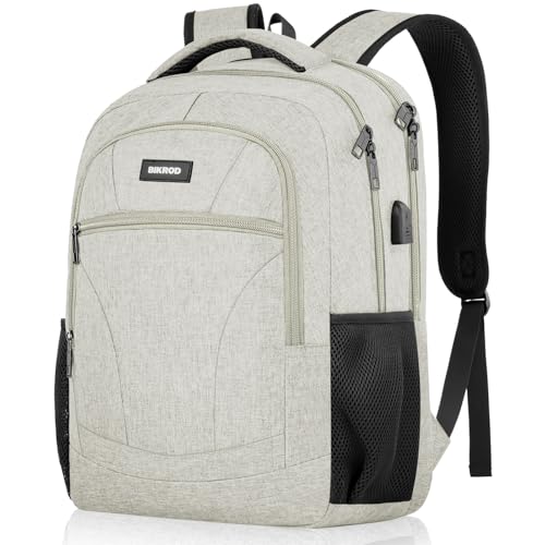 BIKROD Rucksack Herren und Damen, Schulrucksack Jungen Mädchen Teenager, 15.6 Zoll Laptop Arbeit Daypack mit USB-Ladeanschluss für Business Wandern Reisen Camping Schulranzen BIKROD Rucksack Herren und Damen, Schulrucksack Jungen Mädchen Teenager, 15.6 Zoll Laptop Arbeit Daypack mit USB-Ladeanschluss für Business Wandern Reisen Camping Schulranzen von BIKROD