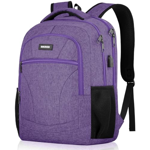 BIKROD Rucksack Herren und Damen, Schulrucksack Jungen Mädchen Teenager, 15.6 Zoll Laptop Arbeit Daypack mit USB-Ladeanschluss für Business Wandern Reisen Camping Schulranzen BIKROD Rucksack Herren und Damen, Schulrucksack Jungen Mädchen Teenager, 15.6 Zoll Laptop Arbeit Daypack mit USB-Ladeanschluss für Business Wandern Reisen Camping Schulranzen von BIKROD
