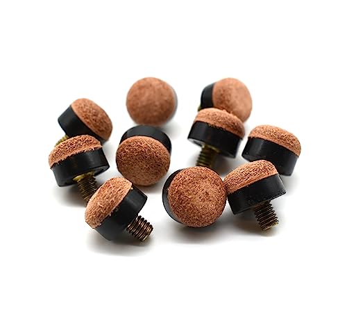 BILMAG 10 STK. Queue Leder, Schraubleder Pomeranze 13mm mit Metallgewinde M4,5 BILMAG 10 STK. Queue Leder, Schraubleder Pomeranze 13mm mit Metallgewinde M4,5 von BILMAG