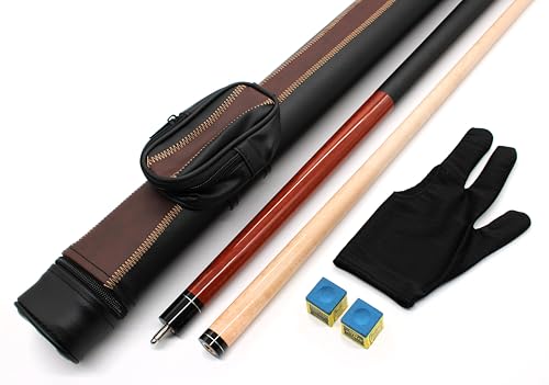 BILMAG Billard Queue Set Komplettset Cobra Braun, 148cm Queue mit Köcher, Handschuh und Kreide BILMAG Billard Queue Set Komplettset Cobra Braun, 148cm Queue mit Köcher, Handschuh und Kreide von BILMAG