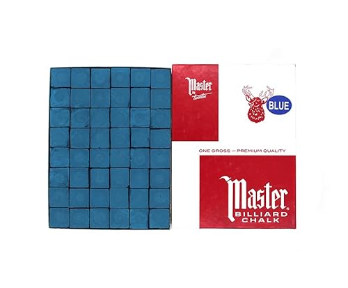 BILMAG Billard Zubehör Billardkreide Billard Chalk Tweeten Master, 144er Pack, Blau BILMAG Billard Zubehör Billardkreide Billard Chalk Tweeten Master, 144er Pack, Blau von BILMAG