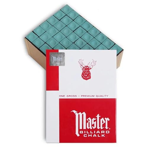 BILMAG Billard Zubehör Billardkreide Tweeten Master, 144er Pack, Grün BILMAG Billard Zubehör Billardkreide Tweeten Master, 144er Pack, Grün von BILMAG