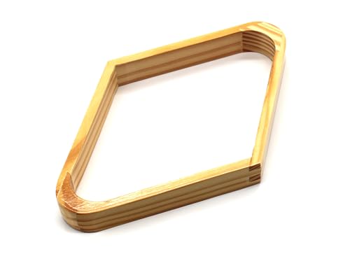 BILMAG Billard Zubehör Rhombus Raute für Pool Billard 9-Ball, 57,2mm Kugeln, Holz Natur BILMAG Billard Zubehör Rhombus Raute für Pool Billard 9-Ball, 57,2mm Kugeln, Holz Natur von BILMAG