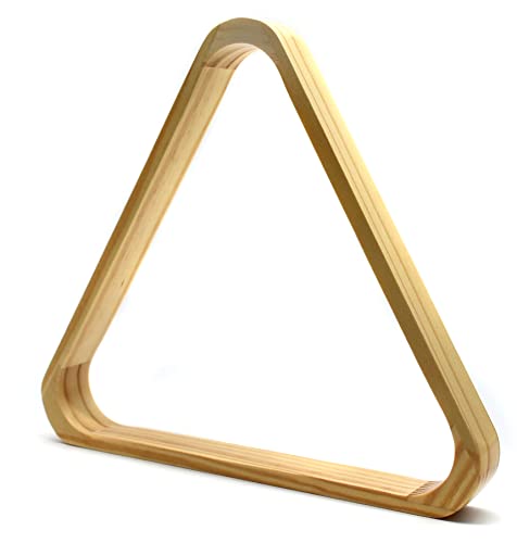 BILMAG Pool Billard Dreieck Triangel 52,4 mm Snookergröße Billiard Zubehör Holz Nature BILMAG Pool Billard Dreieck Triangel 52,4 mm Snookergröße Billiard Zubehör Holz Nature von BILMAG